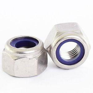 Mutter for bolt til gummiledd 10 mm.