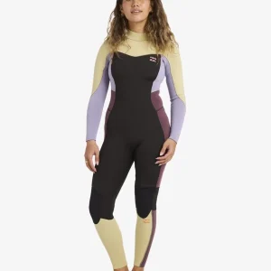 Billabong SYNERGY Back Zip 4/3 - Grey Violet